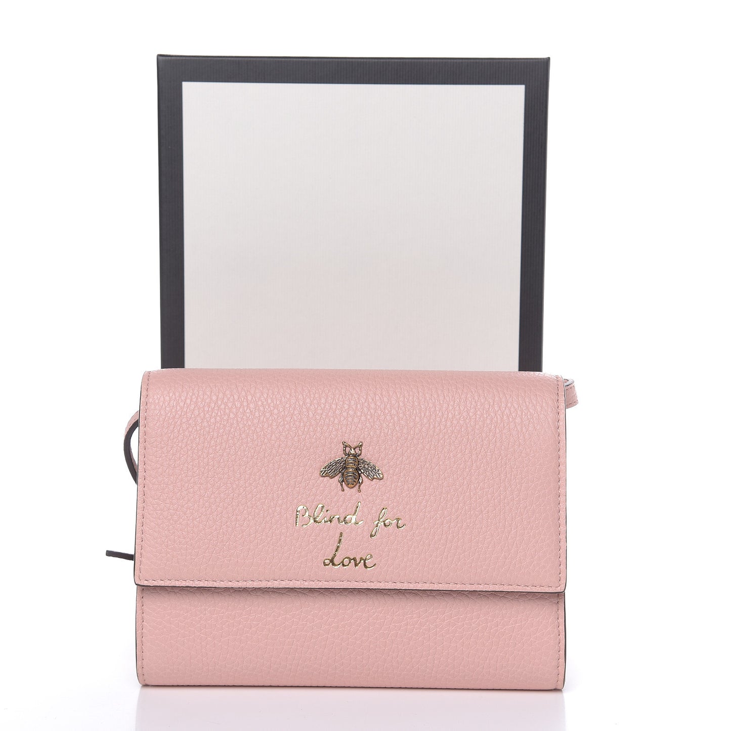 Calfskin Blind For Love Crossbody Pink