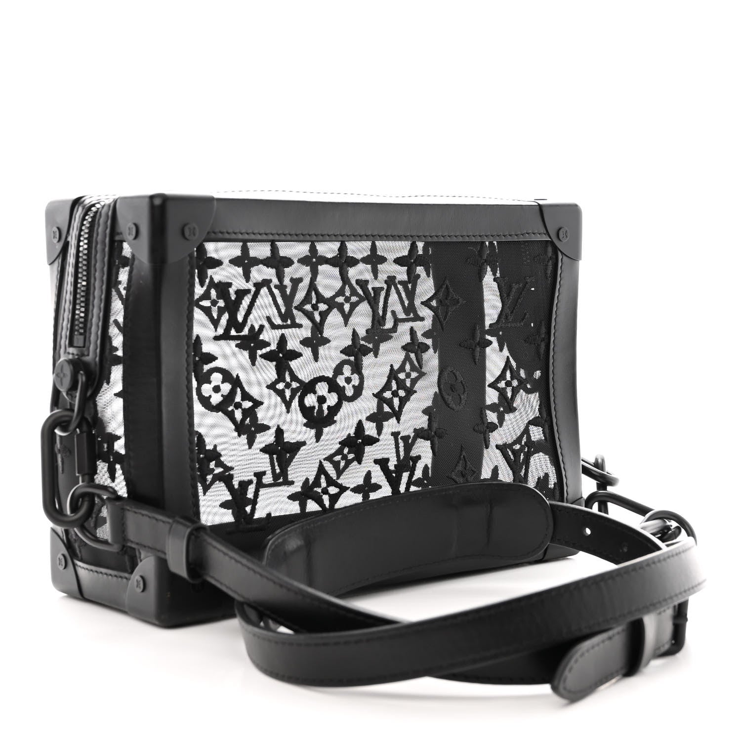Louis Vuitton Monogram See Through Soft Trunk Black 3 of 9