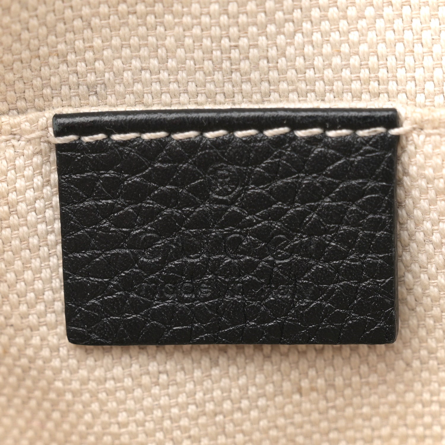 Gucci Pebbled Calfskin Small Soho Disco Bag Black 6 of 12