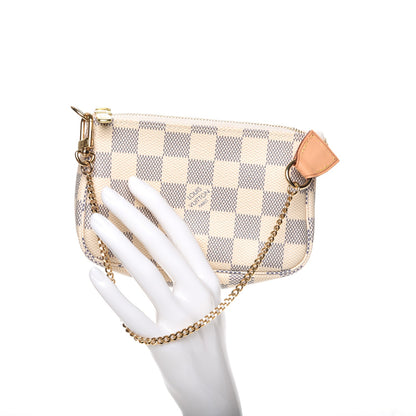 Louis Vuitton Damier Azur Mini Pochette Accessories 2 of 7
