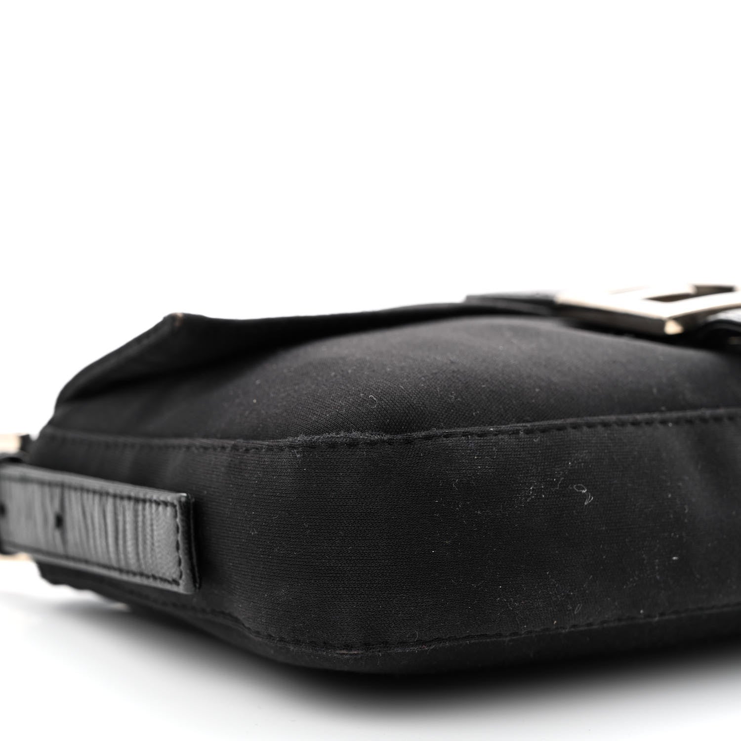 Fendi Nylon Baguette Black 9 of 12