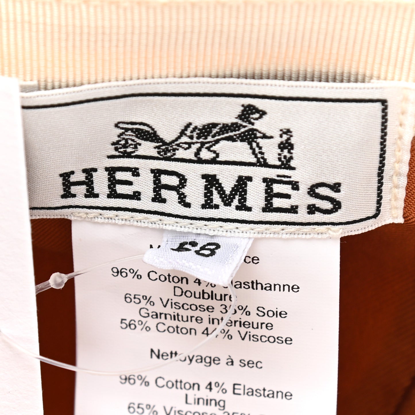 Cotton Davis H Primavera Hat 58 Blanc Creme