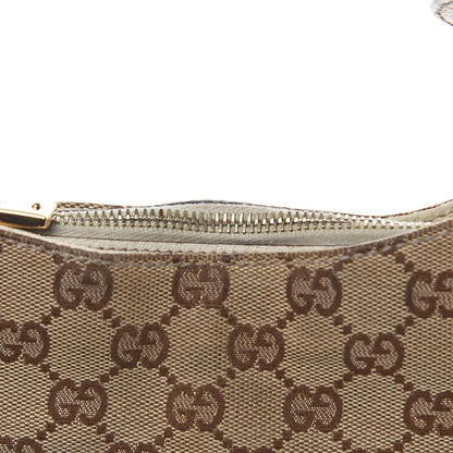 Gucci Monogram Creole Hobo Ivory 17 of 20