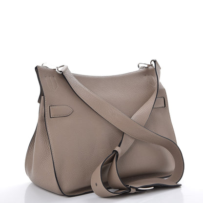 Hermes Taurillon Clemence Jypsiere 34 Gris Tourterelle 3 of 12