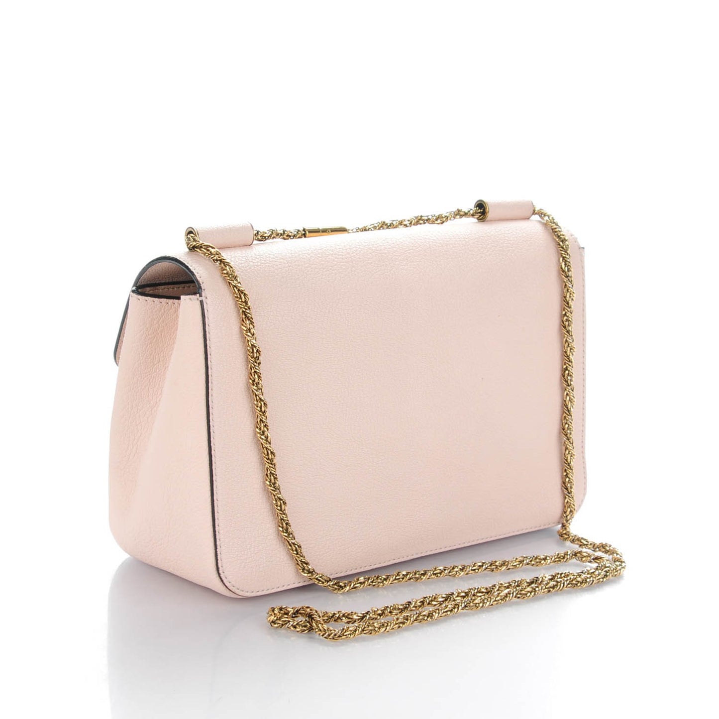 Goatskin Medium Elsie Shoulder Bag Blush