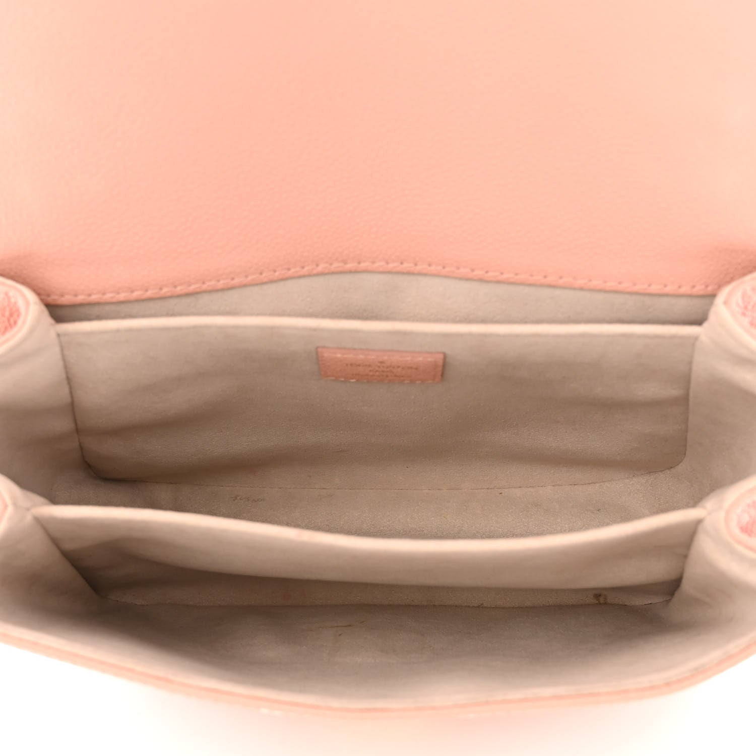 Louis Vuitton Empreinte Monogram Giant Pochette Metis Rose Trianon Cream 5 of 14