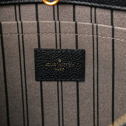 Louis Vuitton Empreinte Montaigne MM Black 6 of 10