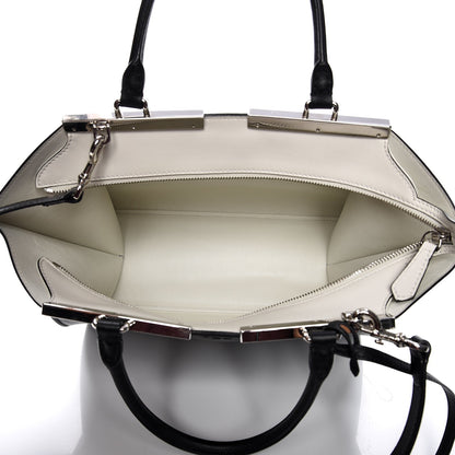 Fendi Vitello Dolce Shiny Nappa Petite 3Jours Tote Black 6 of 9