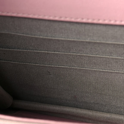 Chanel Caviar Timeless CC Wallet On Chain WOC Pink 9 of 10