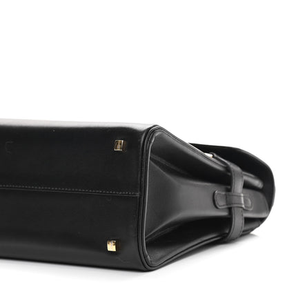 Delvaux Calfskin MM Tempete Satchel Black 8 of 11