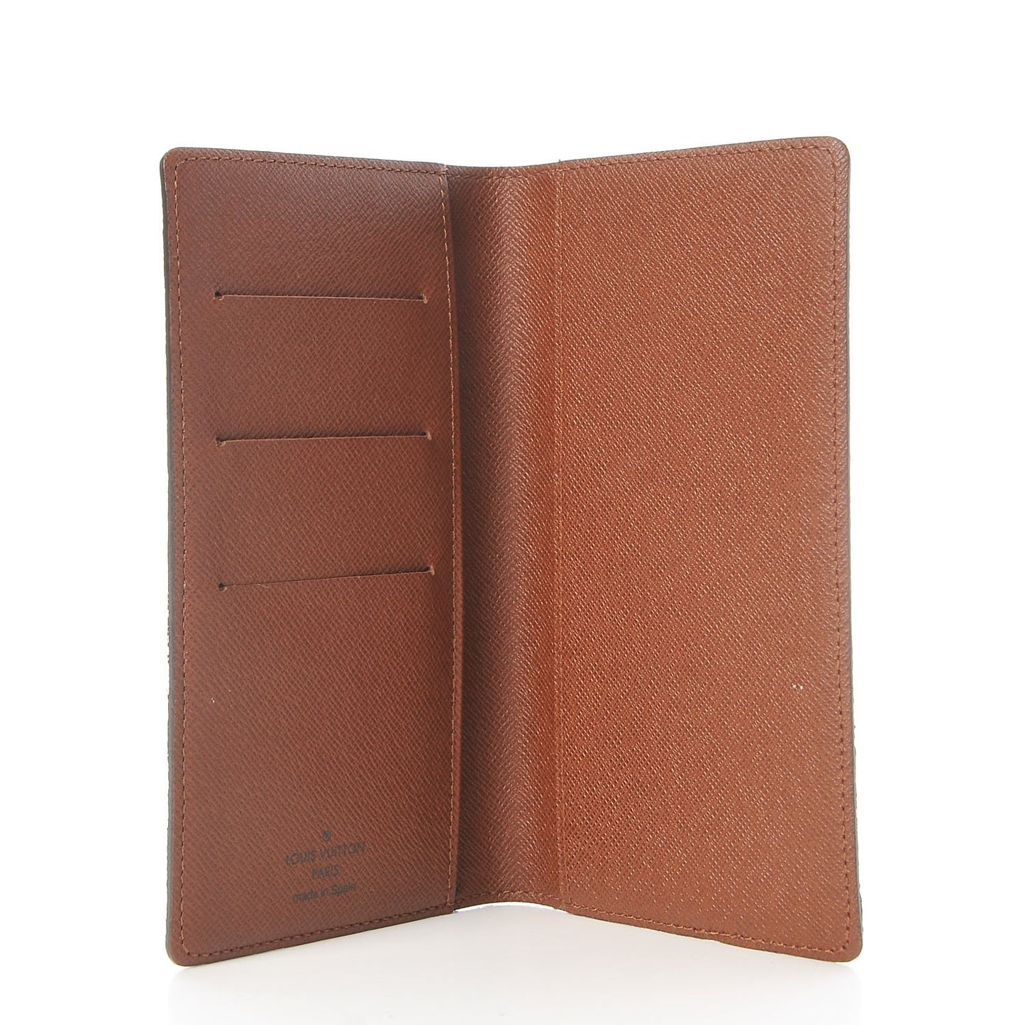Monogram Checkbook Holder Wallet