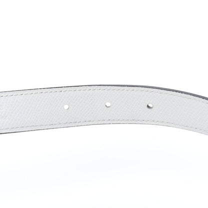 Hermes Swift Epsom 24mm Belt Strap 85 Etoupe White 5 of 8