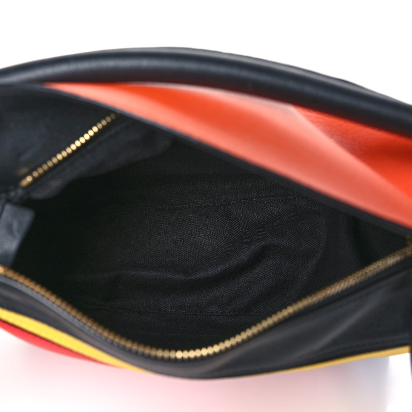 Calfskin Small Puzzle Bag Multicolor Black