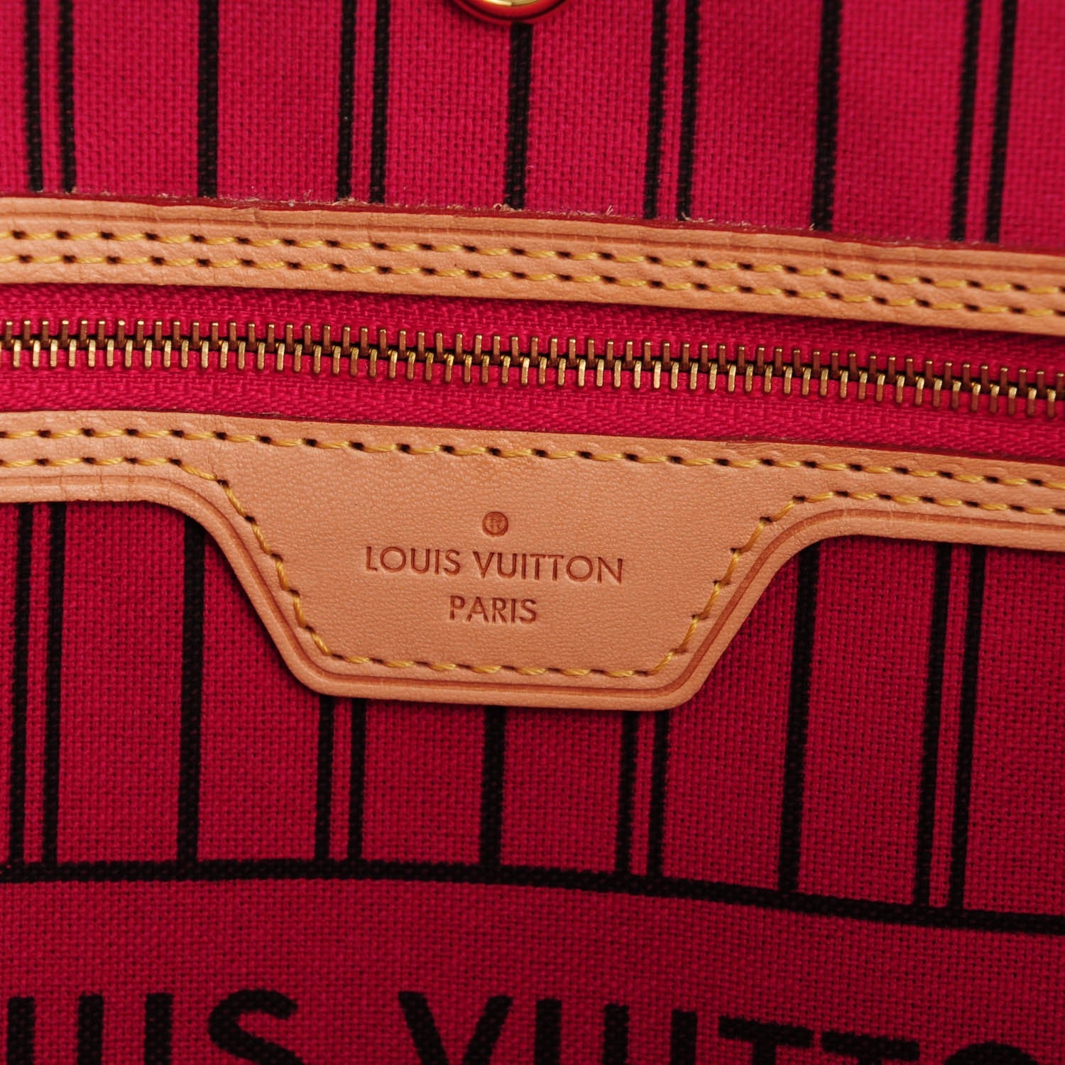 Louis Vuitton Monogram Neverfull MM Pivoine 7 of 8