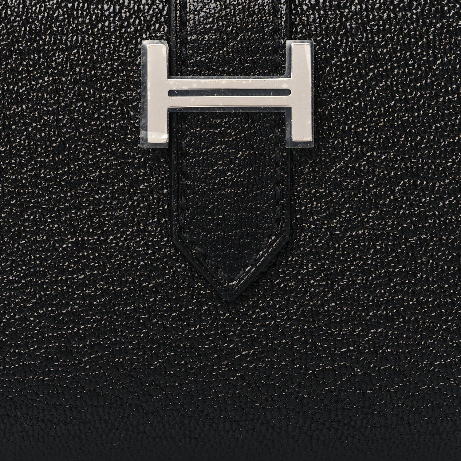 Hermes Chevre Mysore Mini Bearn Wallet Black 8 of 9