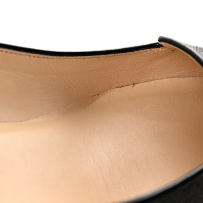 Jimmy Choo Flannel Allure Kitten Heel Pumps 39.5 Taupe Grey 8 of 15