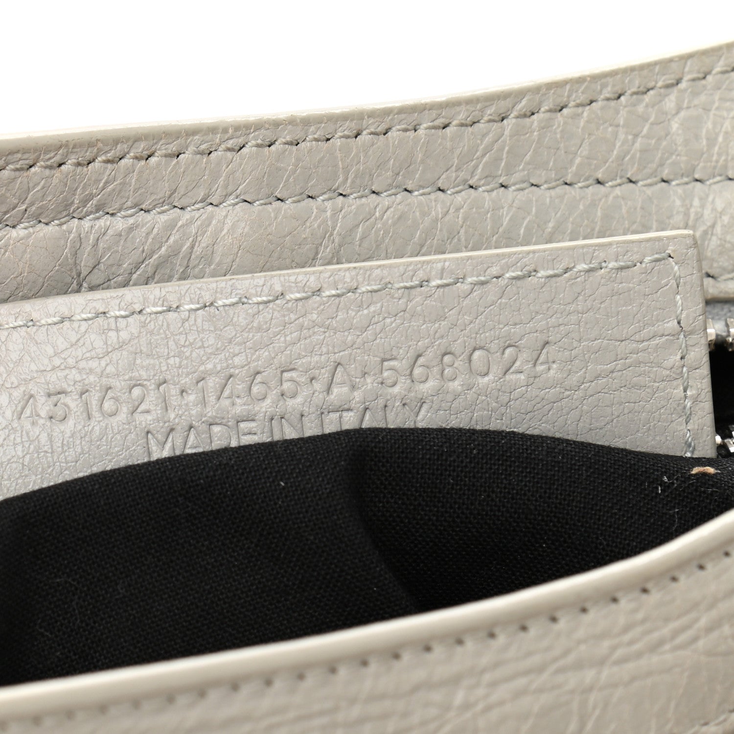 Balenciaga Agneau Classic Silver Hardware S City Gris Nuage 7 of 10