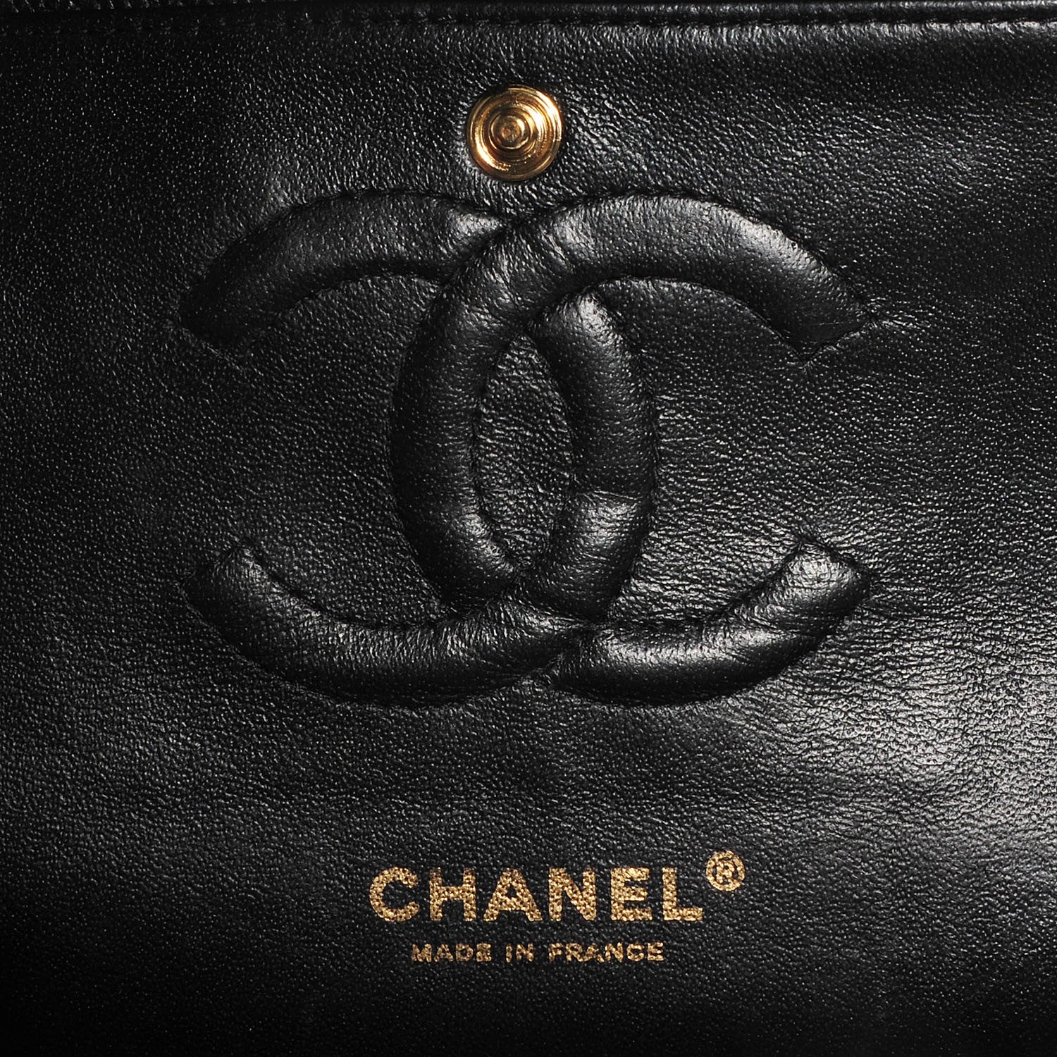 Chanel Caviar Quilted Medium Double Flap Black 7 of 8