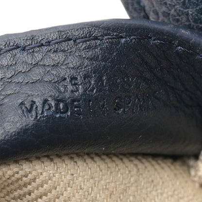 Loewe Soft Grained Calfskin Small Puzzle Edge Bag Deep Navy 7 of 12