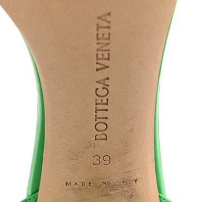 Bottega Veneta Lambskin Dot 90mm Sandals 39 Grass 14 of 18