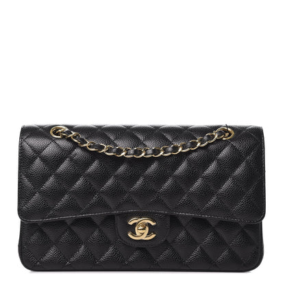 Chanel Caviar Quilted Medium Double Flap Black 1 of 11