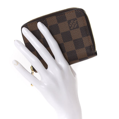 Louis Vuitton Damier Ebene Zippy Coin Purse 2 of 8