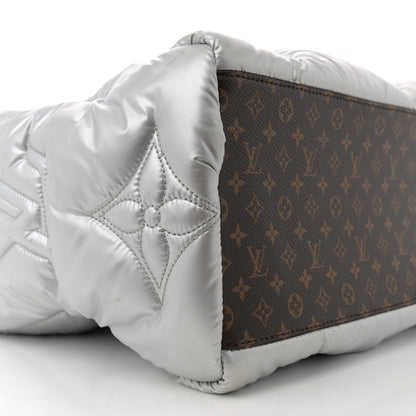 Louis Vuitton Econyl Monogram Pillow Giant Onthego GM Silver 8 of 10
