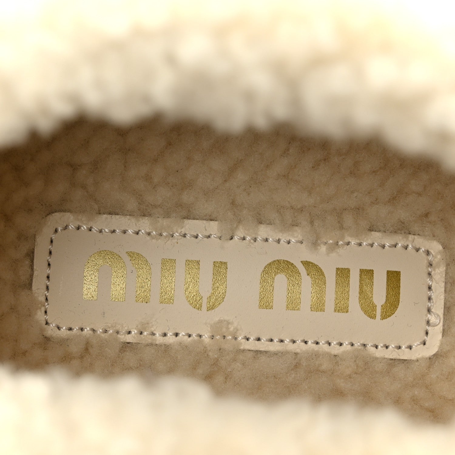 Miu Miu Shearling Suede Ankle Boots 40 Deserto 8 of 10