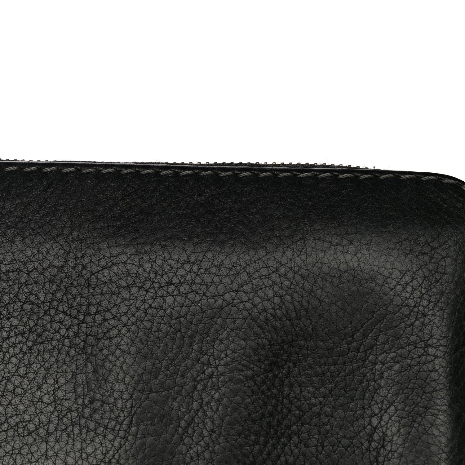 Chloe Grained Calfskin Marcie Long Zip Around Wallet Black 12 of 14