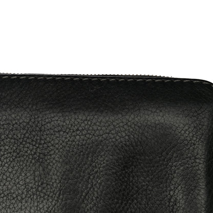 Chloe Grained Calfskin Marcie Long Zip Around Wallet Black 12 of 14