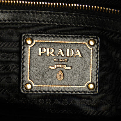 Prada Soft Calf Hobo Nero Black 2 of 8