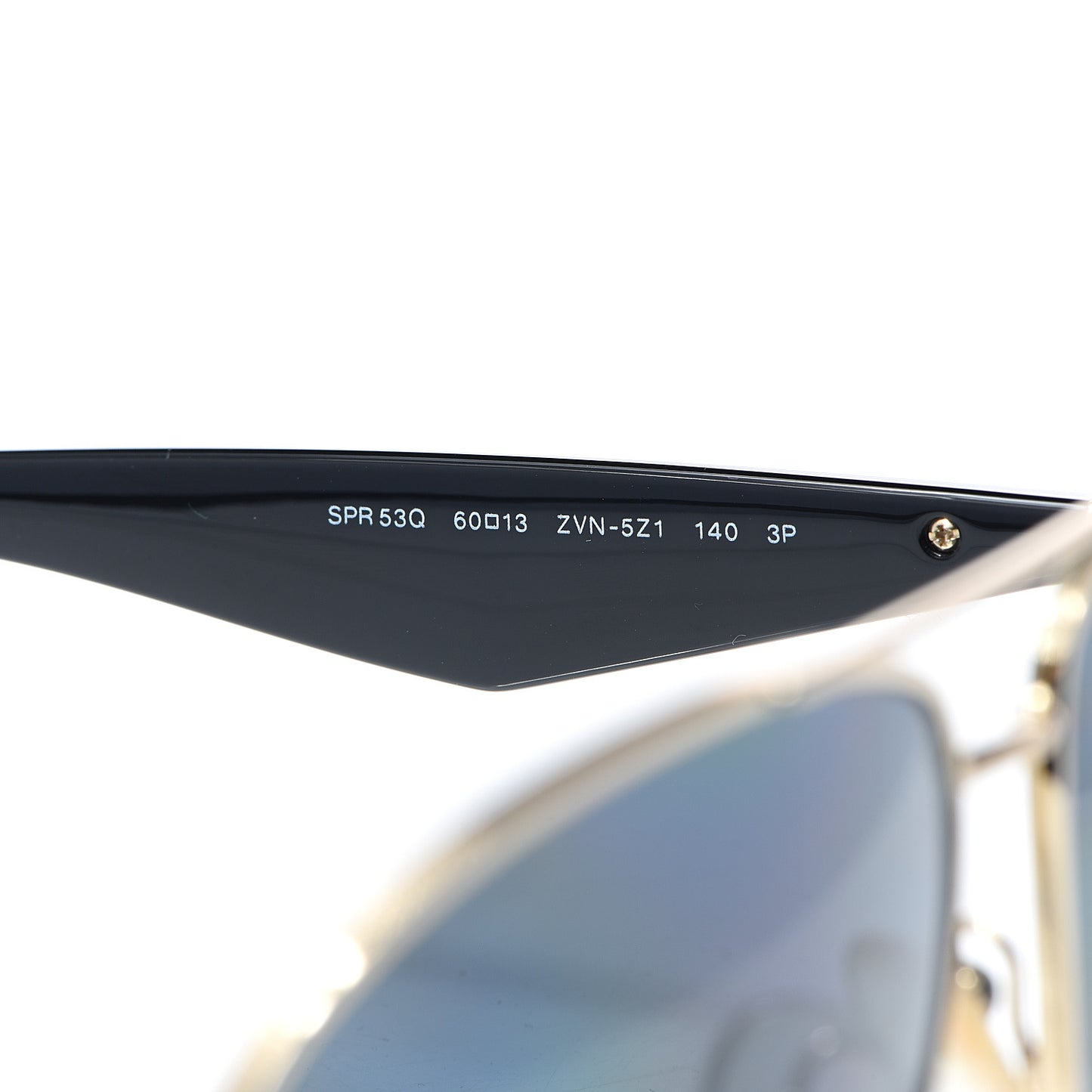 Gradient Aviator Sunglasses SPR53Q Black