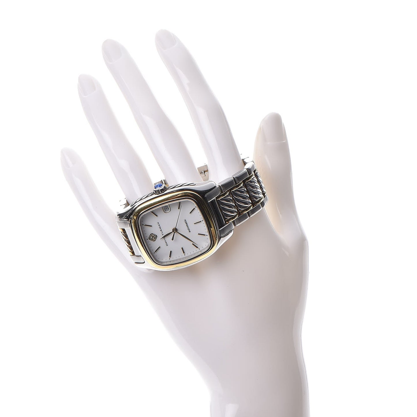Stainless Steel 18K Yellow Gold 35mm Thoroughbred Automatic Watch