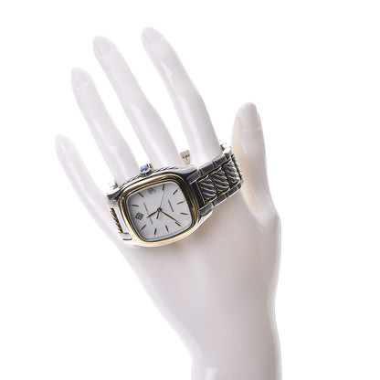 David Yurman Stainless Steel 18K Yellow Gold 35mm Thoroughbred Automatic Watch 2 of 11