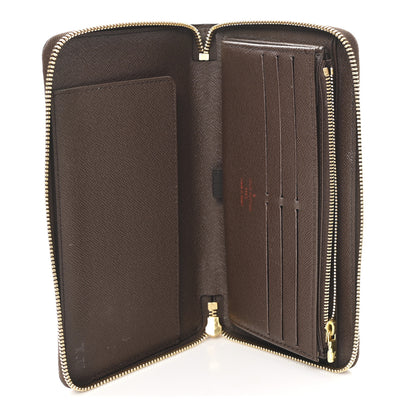 Louis Vuitton Damier Ebene Zippy Organizer Wallet 5 of 6