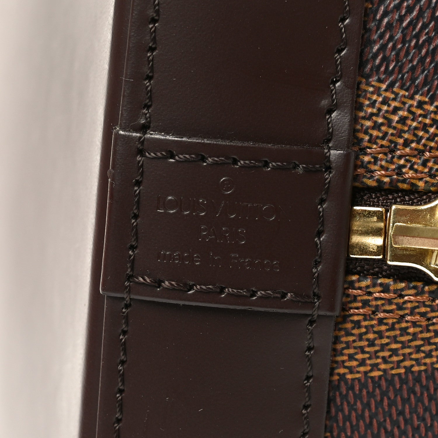 Louis Vuitton Damier Ebene Alma PM 6 of 9
