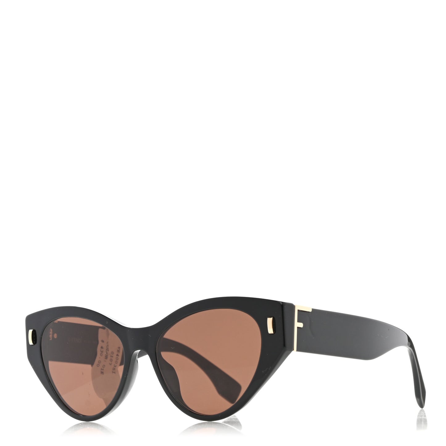 Geometric Sunglasses FE40035I Black