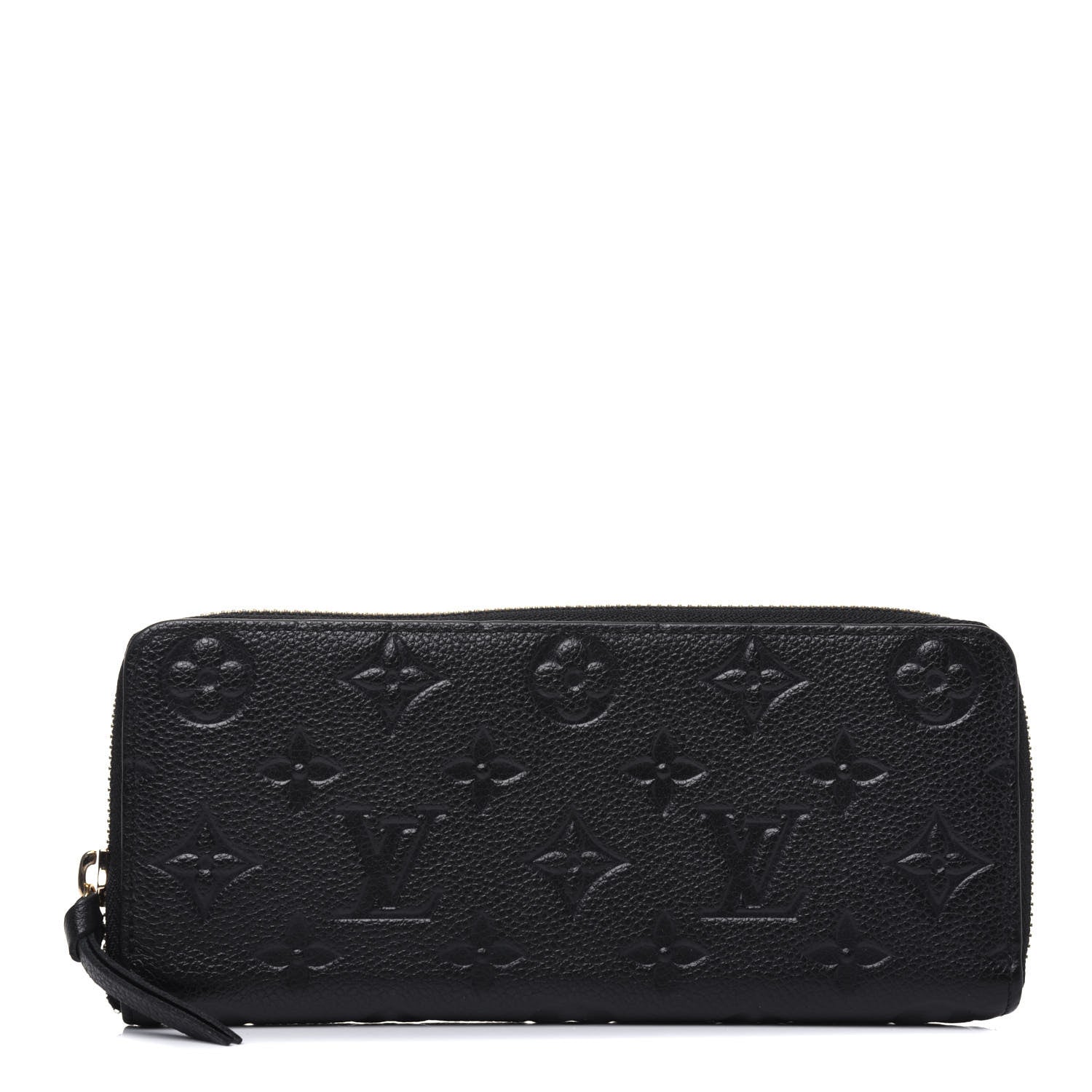 Louis Vuitton Empreinte Clemence Wallet Black 1 of 11