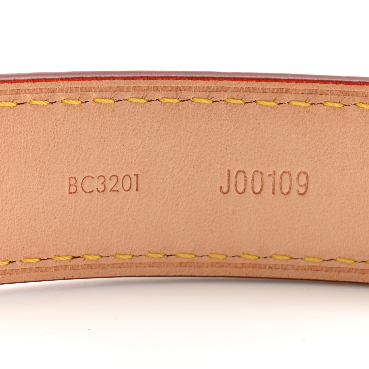 Louis Vuitton Vachetta 25mm Adjustable Shoulder Strap VVN 4 of 4