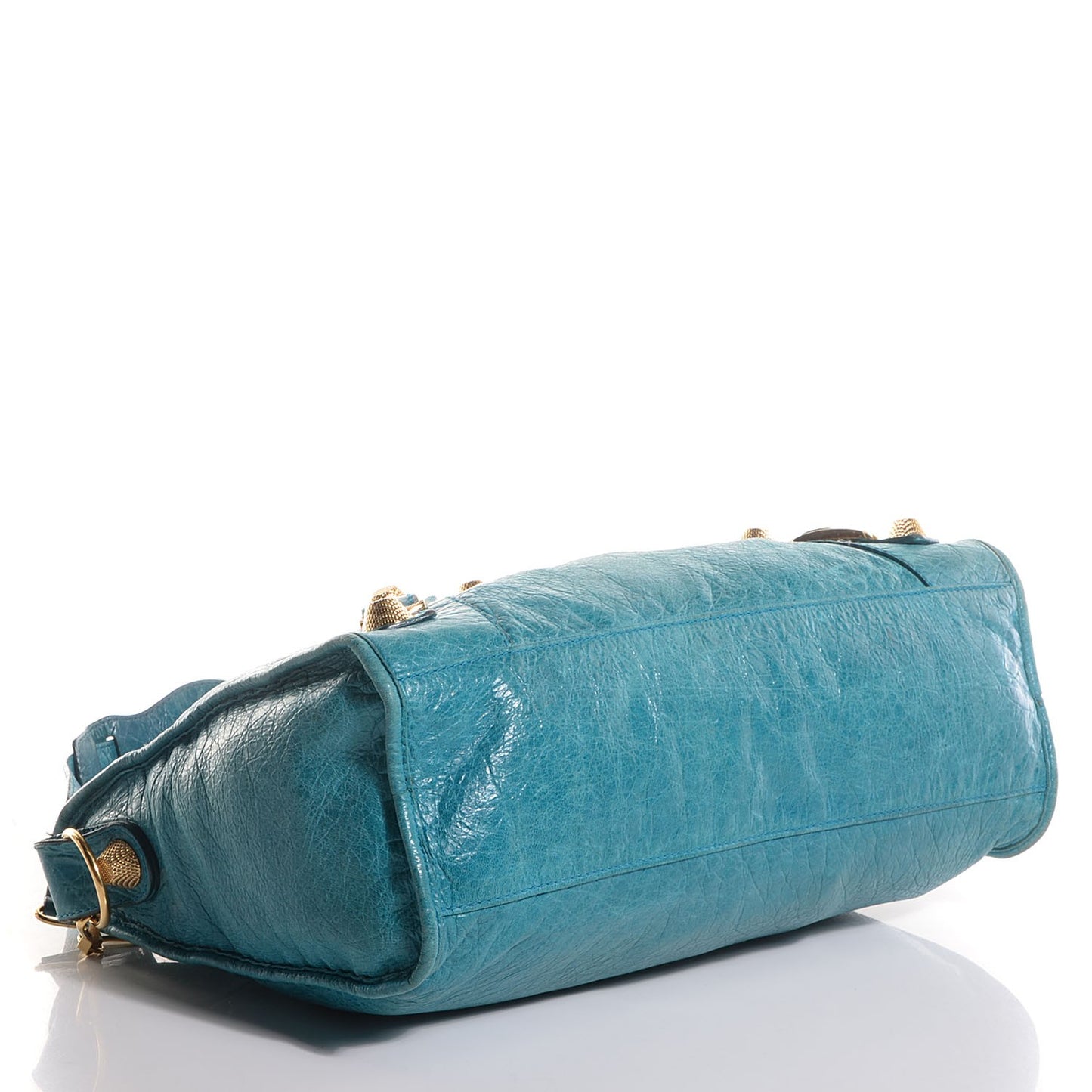 Agneau Giant 21 Gold Hardware City Turquoise