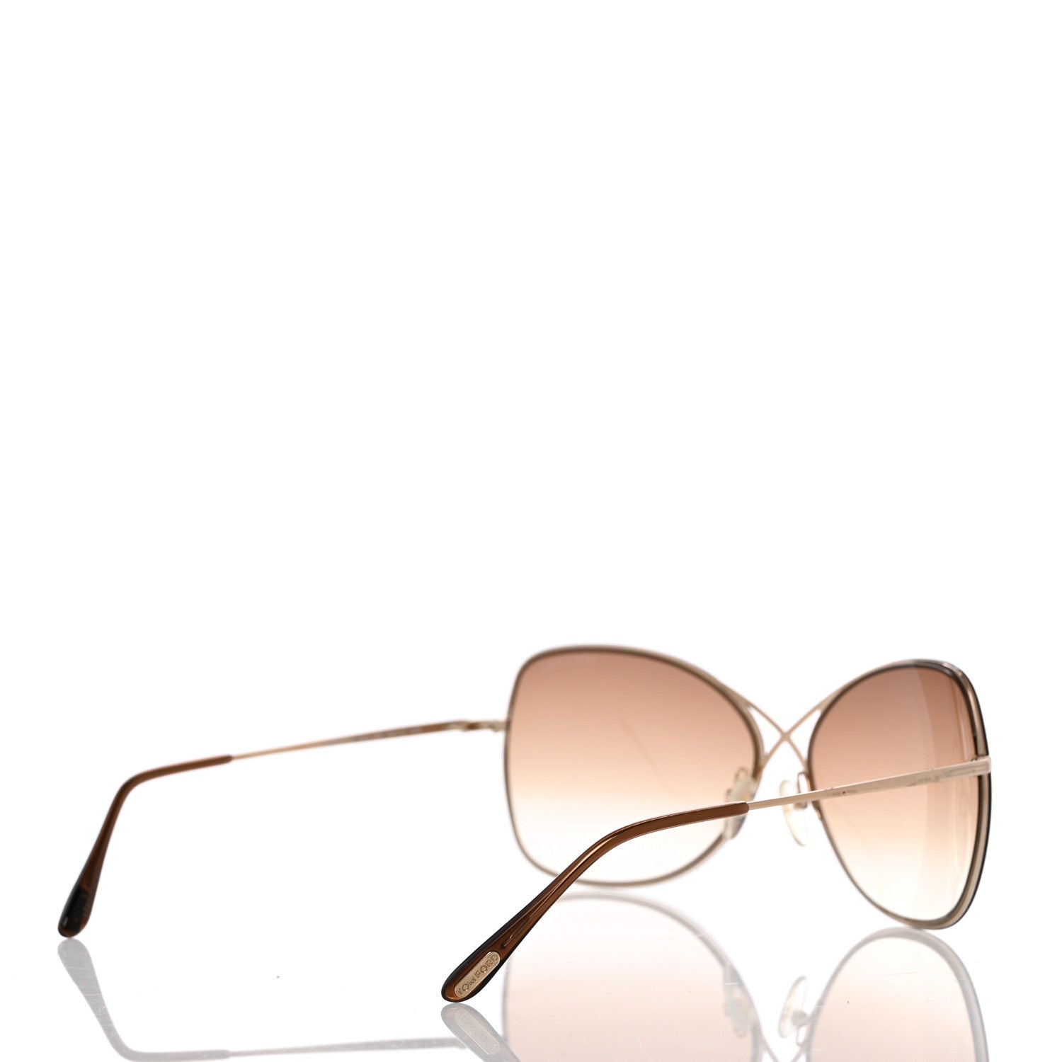 Tom Ford Colette Butterfly Sunglasses TF250 Brown 4 of 8