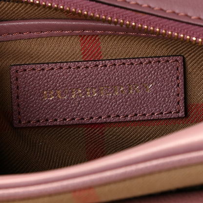 Burberry Soft Grain Calfskin Small Zip Crossbody Bag Dusty Pink 8 of 11