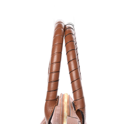 Chloe Calfskin Medium Marcie Satchel Tan 15 of 21
