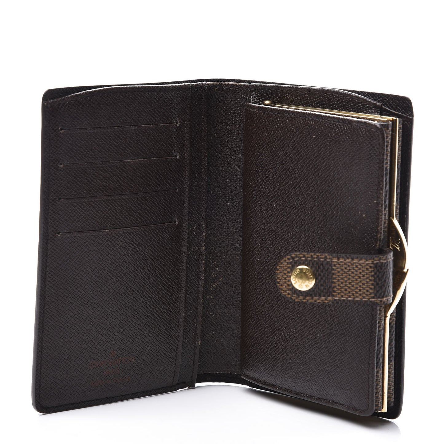Damier Ebene French Purse Wallet
