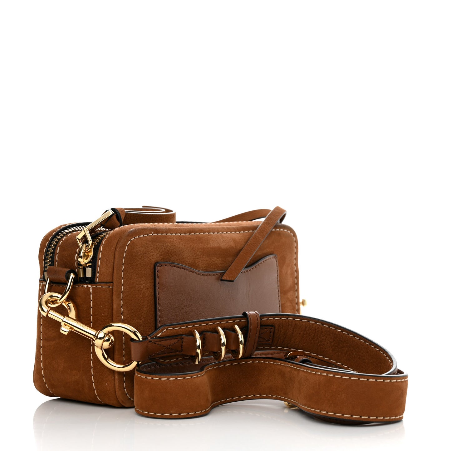 Suede The Softshot 27 Bag Tan