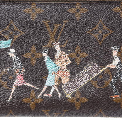 Louis Vuitton Monogram Illustre Zippy Wallet Rose 12 of 16