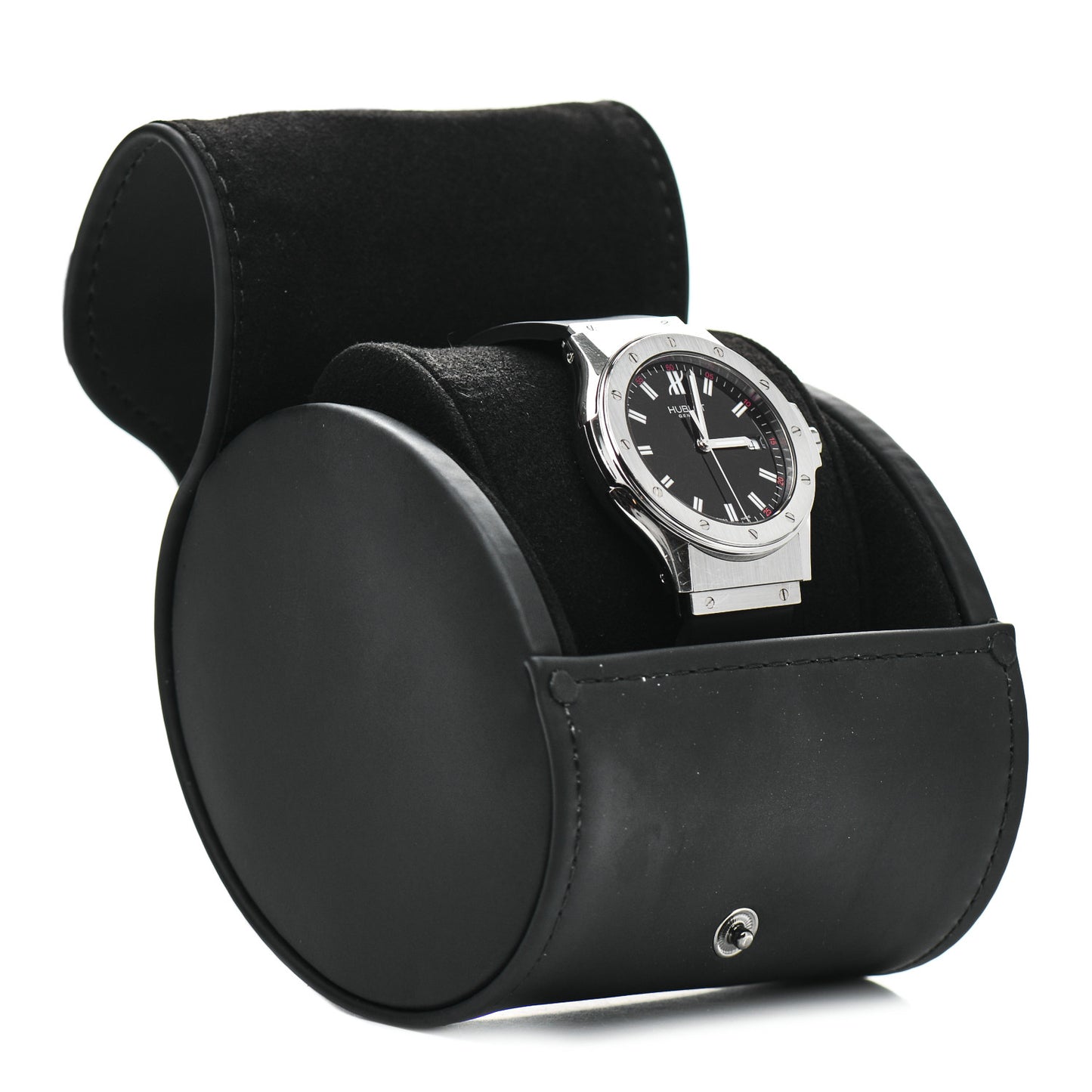 Stainless Steel Rubber 42mm Classic Fusion Quartz Watch Black B1905.1