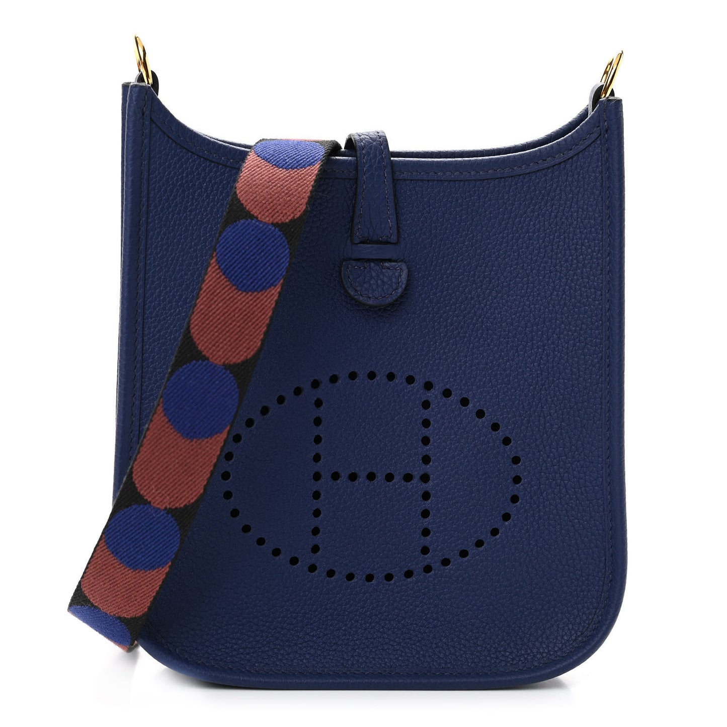 Taurillon Clemence Flipperball Sangle Evelyne TPM Bleu Saphir Black Bleu Saphir