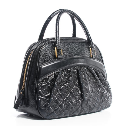 Louis Vuitton Lambskin Vienna Mizi Black 3 of 7