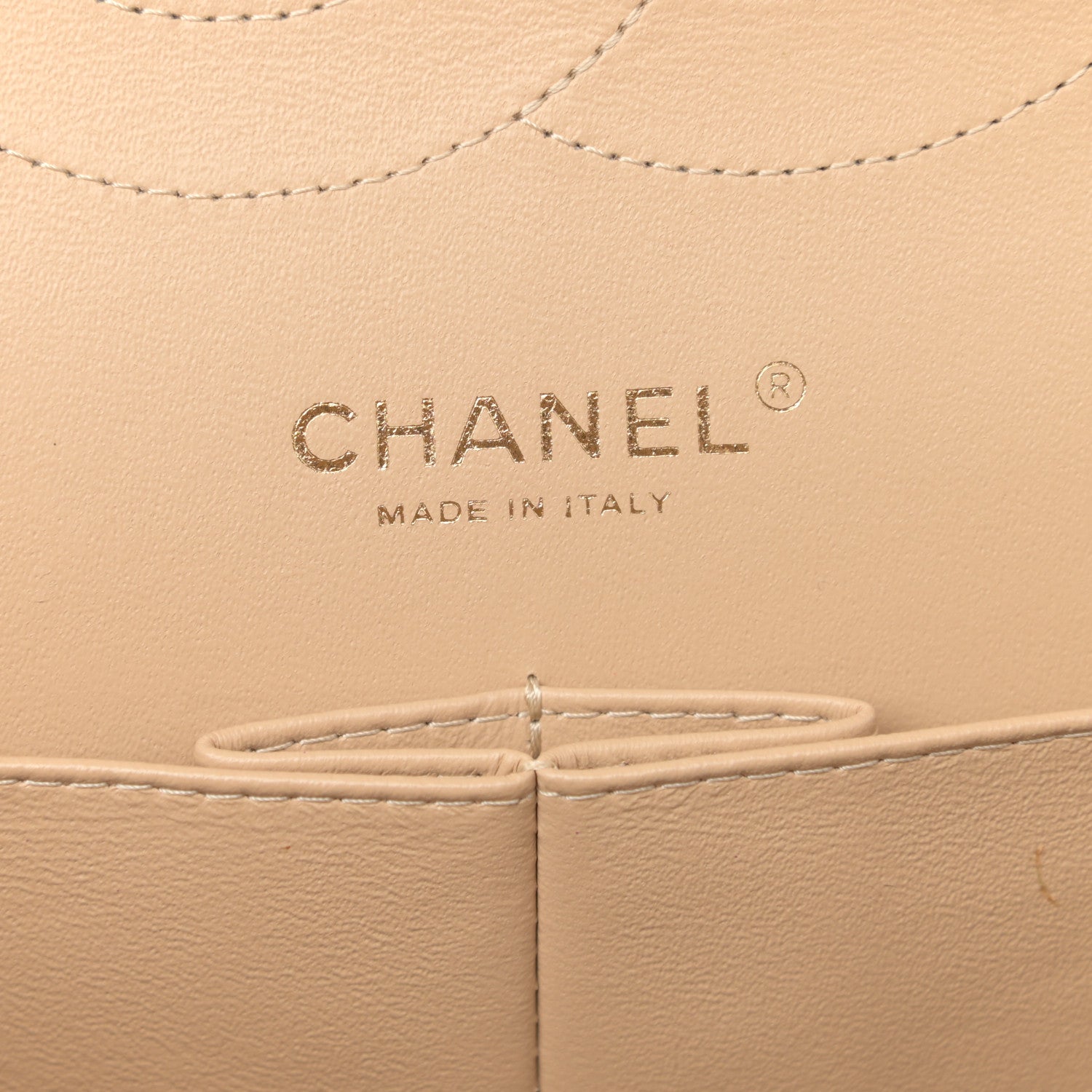 Chanel Caviar Quilted Jumbo Double Flap Beige Clair 5 of 12